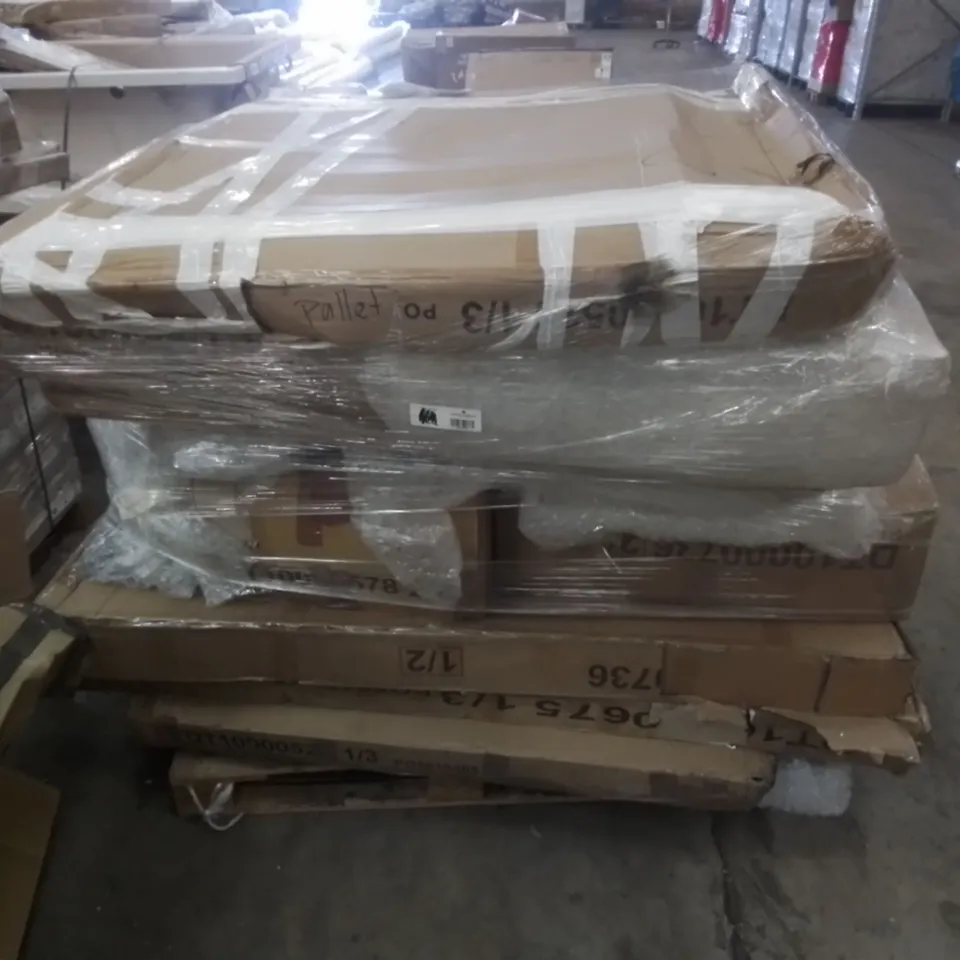 PALLET TO CONTAIN ASSORTED FURNITURE & FURNITURE PARTS 