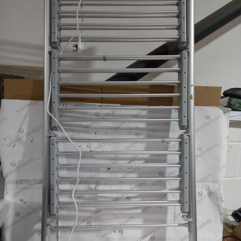 ORGANISED OPTIONS 3 TIER HEATED AIRER WITH 21M DRYING SPACE - COLLECTION ONLY