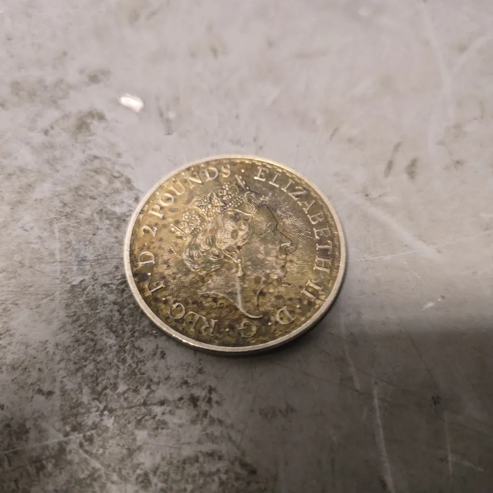 BRITANNIA 1 OZ BRITANNIA COIN 999. FINE SILVER COIN