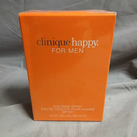 SEALED CLINIQUE HAPPY FOR MEN EAU DE TOILETTE 100ML