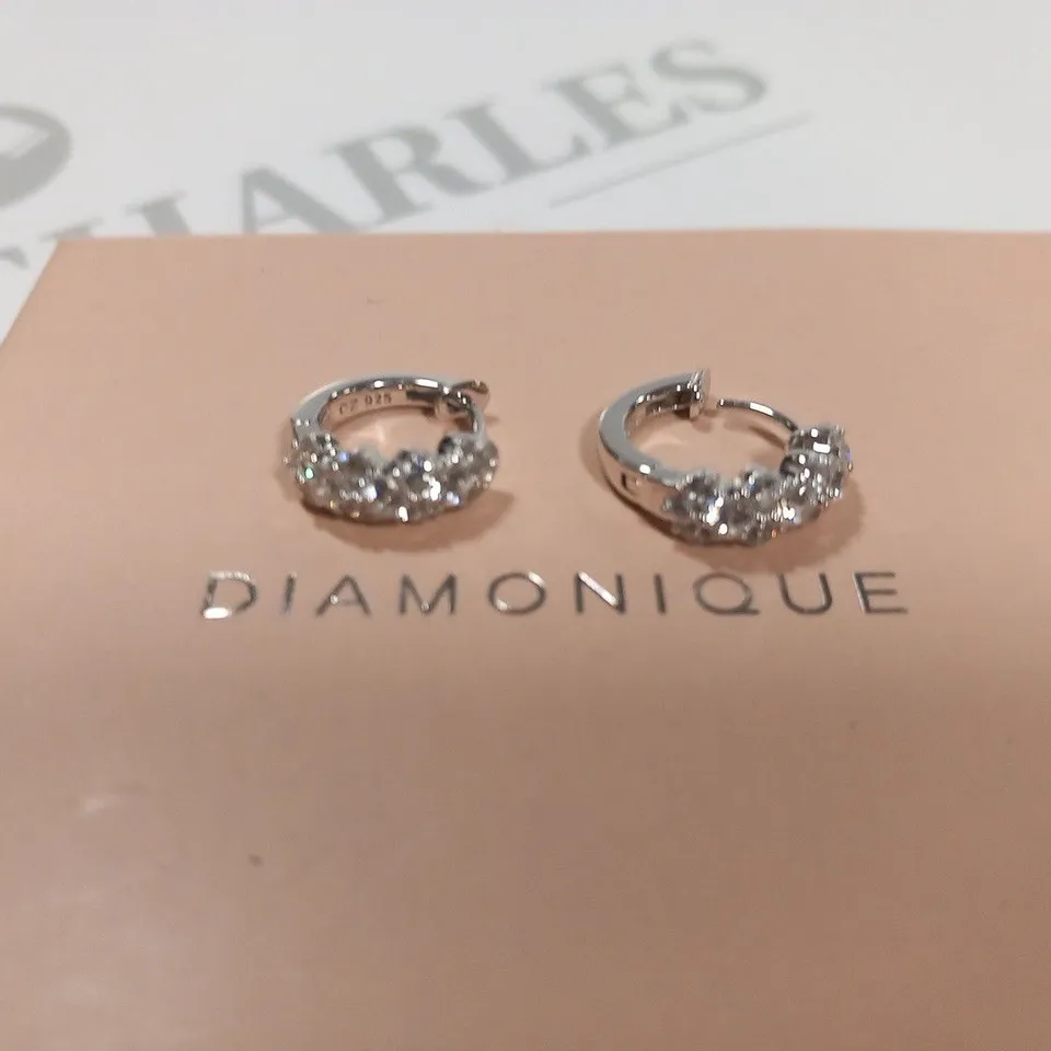 BOXED DIAMONIQUE EARRINGS