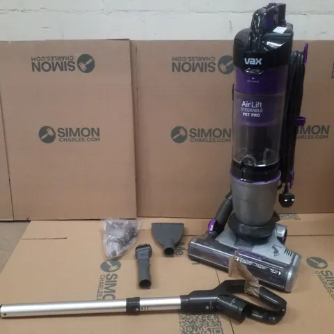 BOXED VAX AIR LIFT STEERABLE PET PRO UCUESHV1 UPRIGHT VACUUM CLEANER