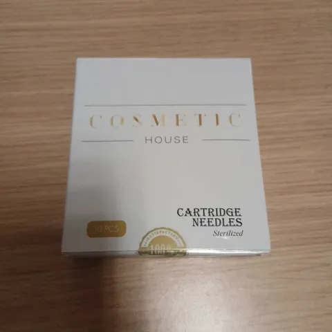APPROXIMATELY 120 BOXES OF COSMETIC HOUSE CARTRIDGE NEEDLES STERILIZED - 10 PCS