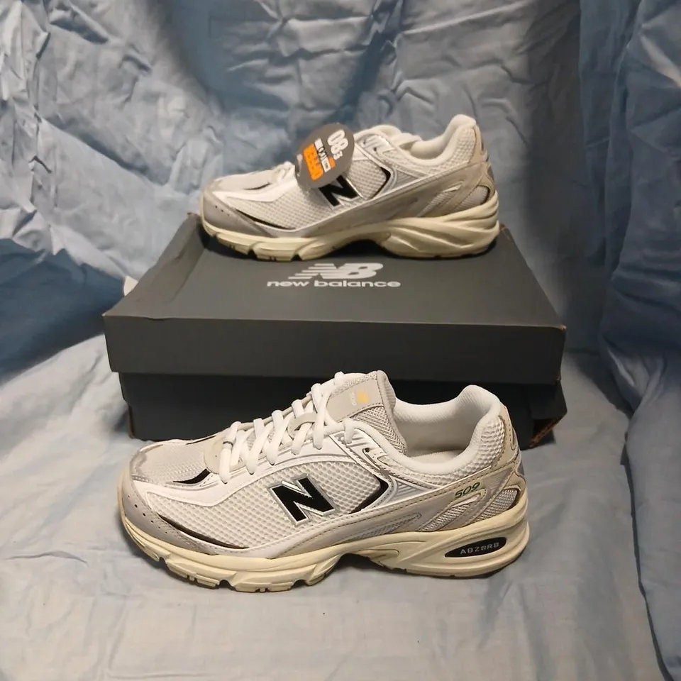 NEW BALANCE 509 SNEAKERS – WHITE/GREY, UK 5.5 (US 5.5, EU 38)
