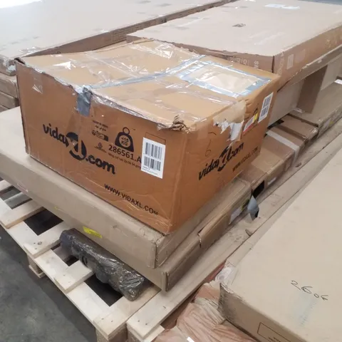 PALLET CONTAINING ASSORTED FLATPACK FURNITURE PARTS