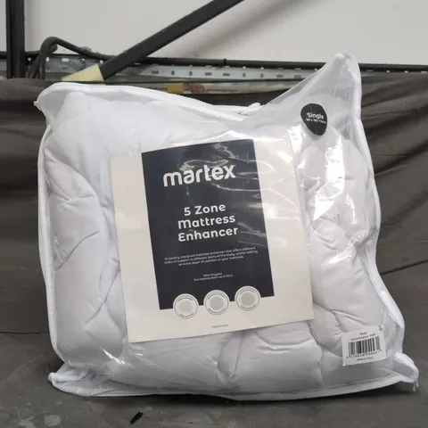 MARTEX 5 ZONE MATTRESS ENHANCER – SINGLE (90 X 190 CM)