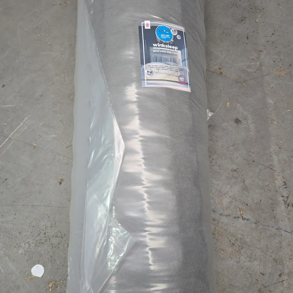 SEALED WINKSLEEP MATRESS - SIZE UNSPECIFIED - COLLECTION ONLY