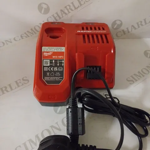 MILWAUKEE M12-18FC 240V FAST MULTI-VOLTAGE CHARGER