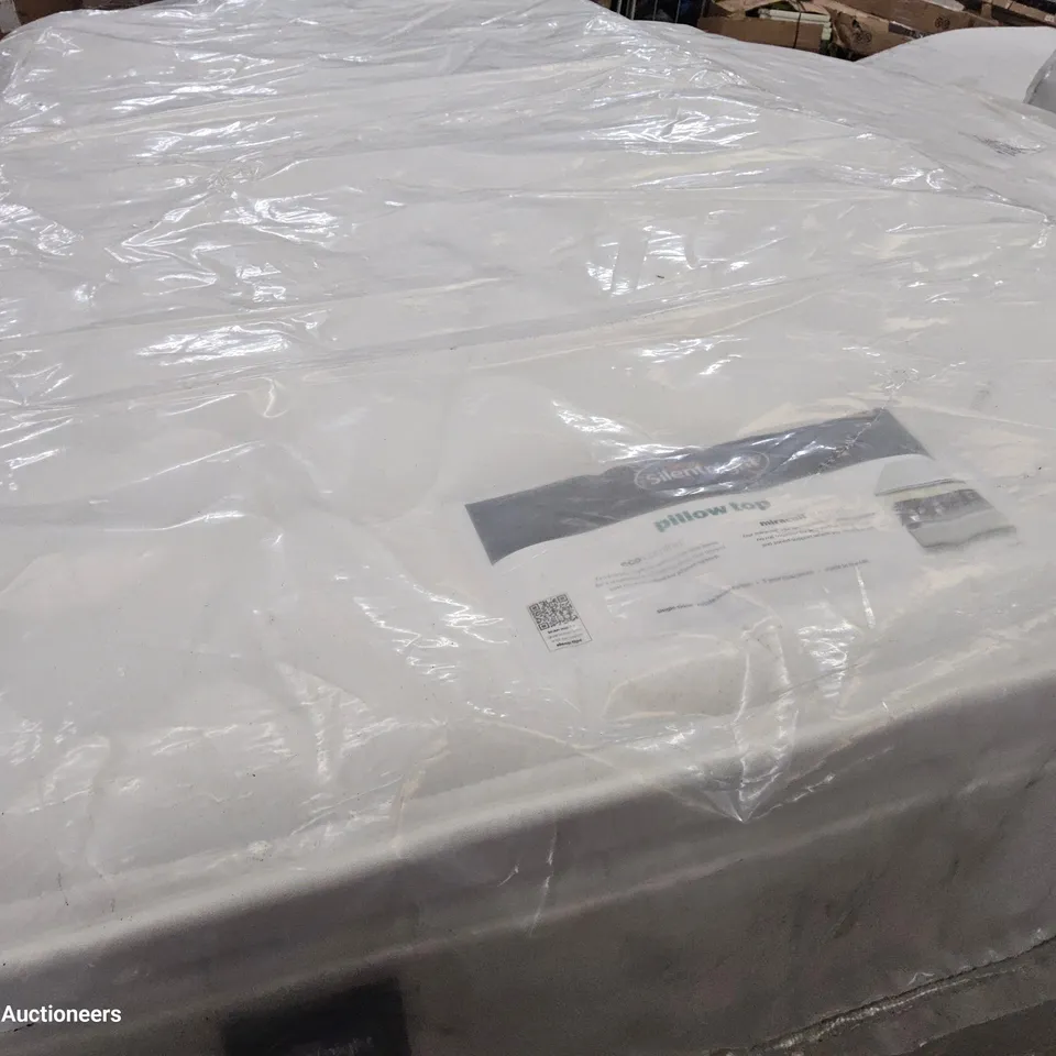 QUALITY BAGGED SILENTNIGHT 3' SINGLE PILLOWTOP MATTRESS 