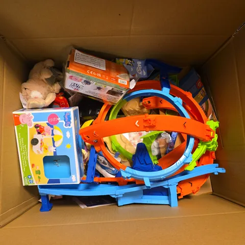 LARGE BOX OF ASSORTED CHILDRENS TOYS