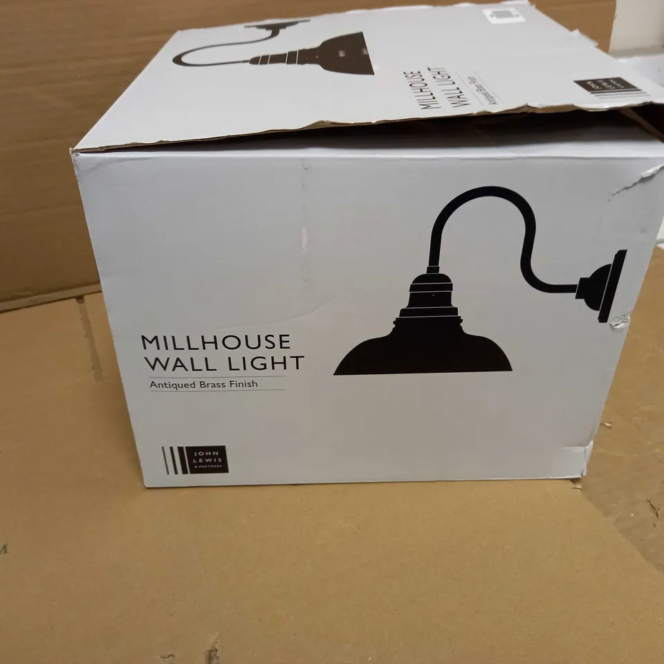 JOHN LEWIS MILLHOUSE WALL LIGHT