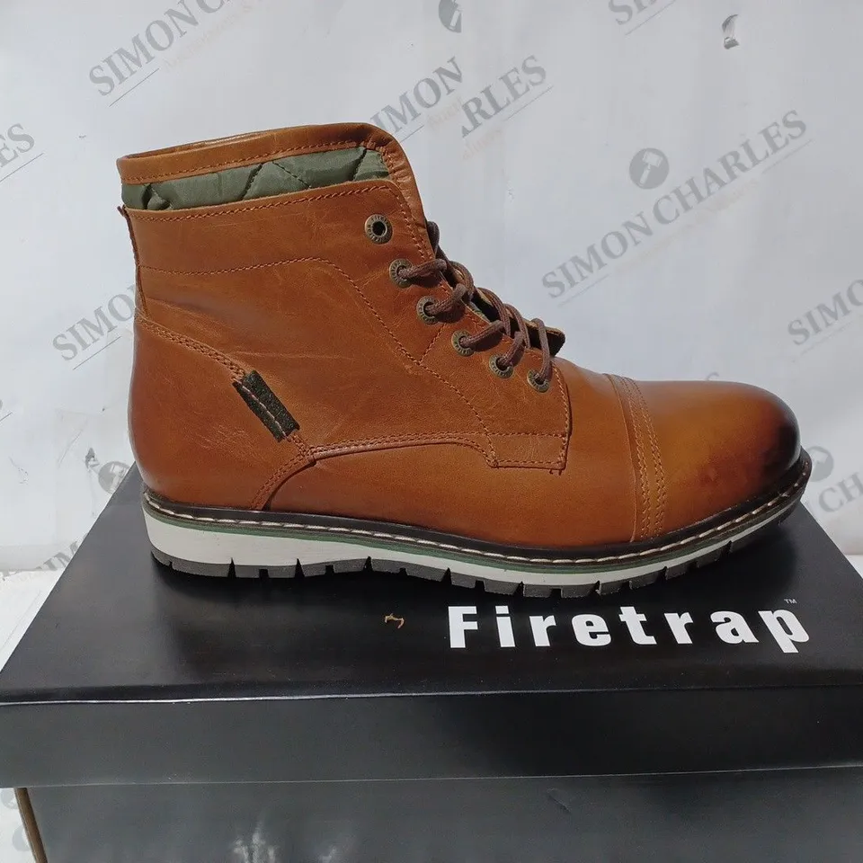 BOXED FIRETRAP AUBIN MESS BOOTS - SIZE 10