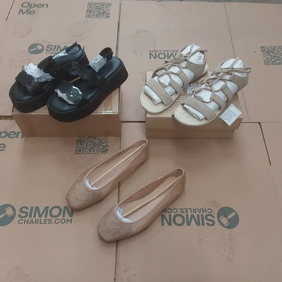 PALLET CONTAINING APPROXIMATELY 170x BRAND NEW ASSORTED SIMPLY BE SHOES