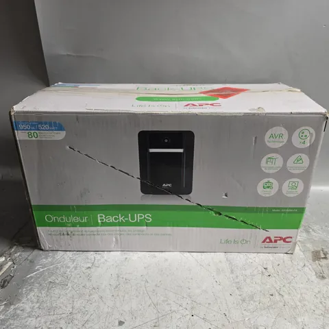 BOXED APC BACK-UPS 950VA, 230V, AVR, BLACK, RACK
