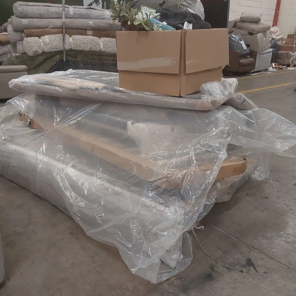 PALLET CONTAINING LARGE QUANTITY OF BED PARTS AND OTHER ASSORTED ITEMS