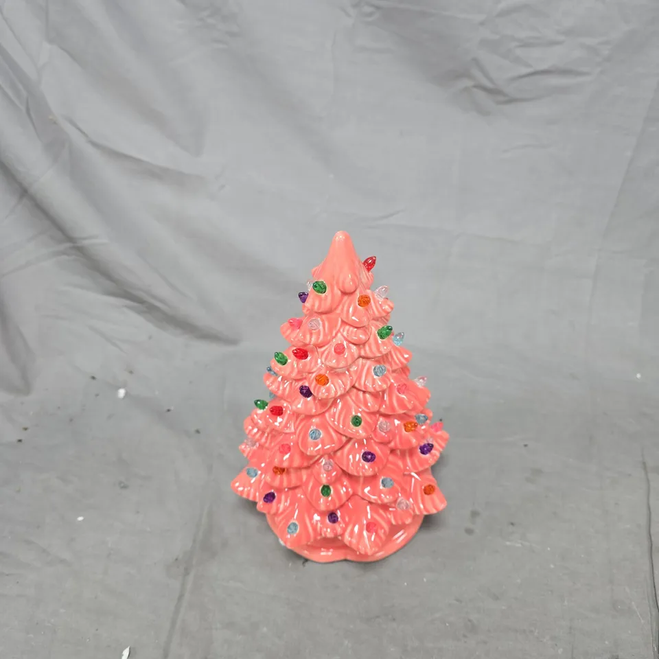 SANTA EXPRESS PRE LIT VINTAGE STYLE CHRISTMAS TREE ORNAMENT