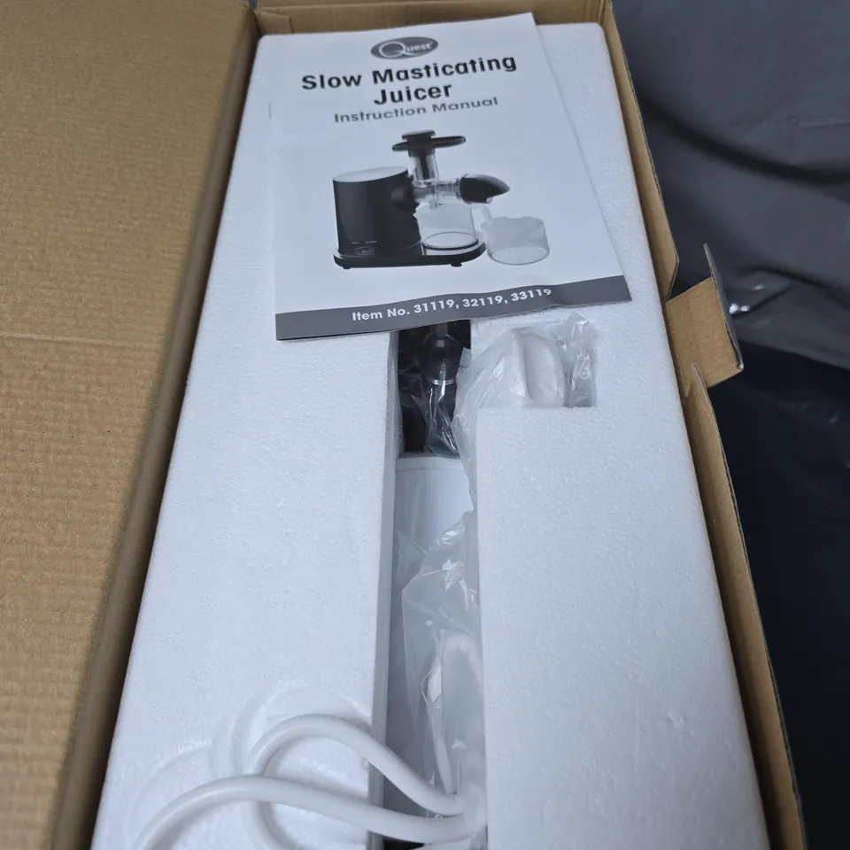 QUEST SLOW MASTICATING JUICER BOXED 