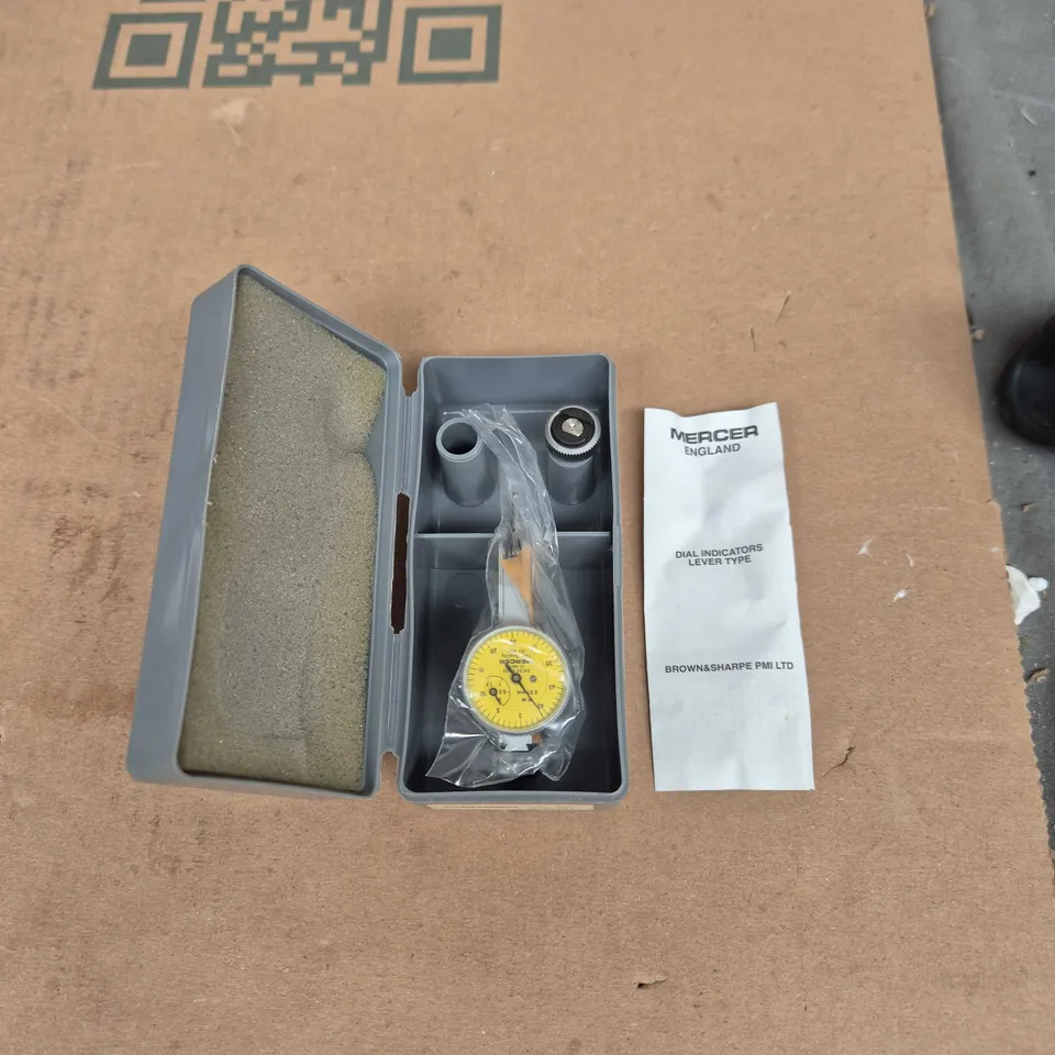 MERCER ENGLAND DIAL INDICATOR – LEVER TYPE IN CASE