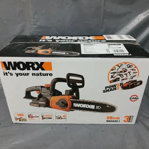 WORX WG322E 20V CORDLESS COMPACT CHAINSAW