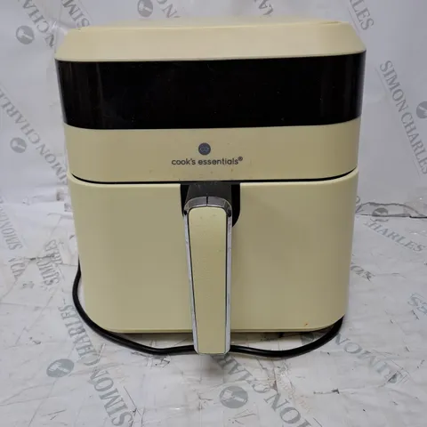 BOXED COOKS ESSENTIALS 5.8L AIR FRYER IN CREAM