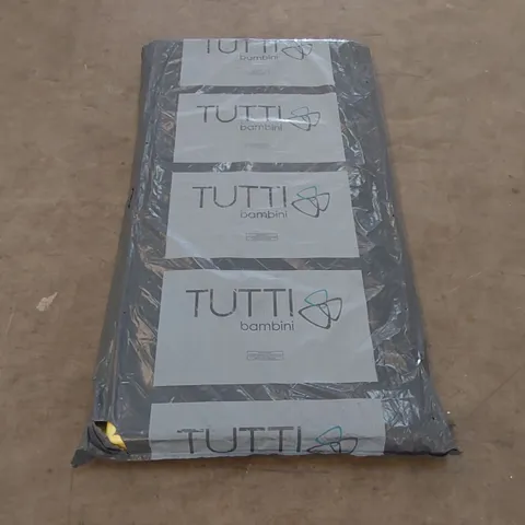 QUALITY BAGGED TUTTI BAMBINI 70 x 140CM COT MATTRESS
