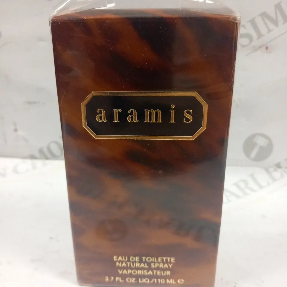 BOXED AND SEALED ARAMIS EAU DE TOILETTE, 110ML