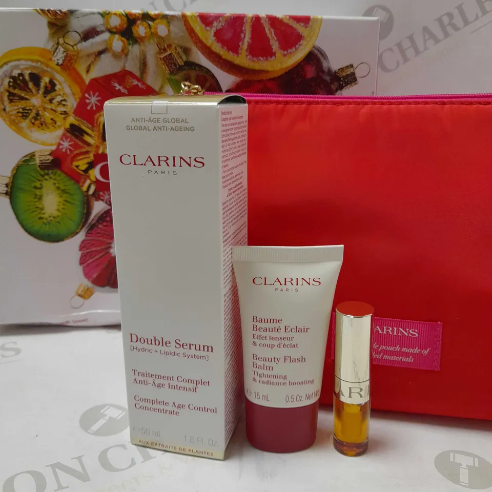 CLARINS DOUBLE SERUM 50ML HOLIDAY SET