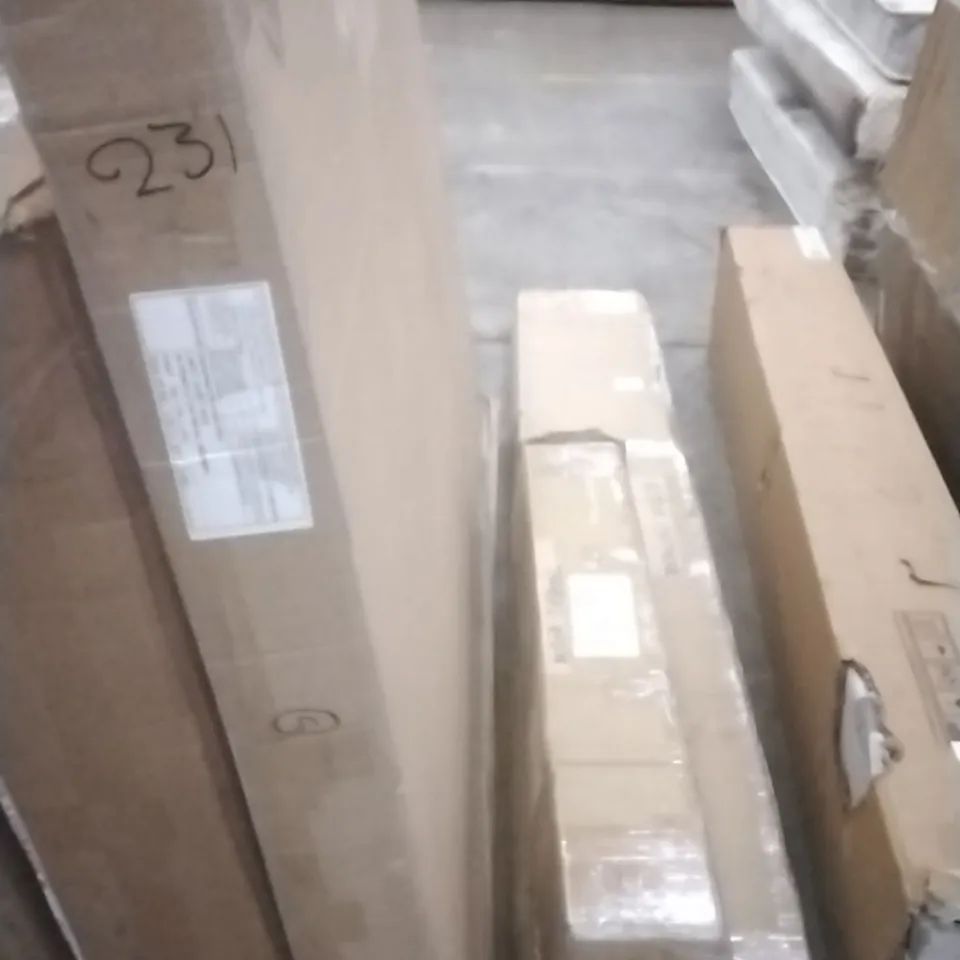 BOXED LINDT UK 5FT BED IN PENDLE OATMEAL (3 BOXES)