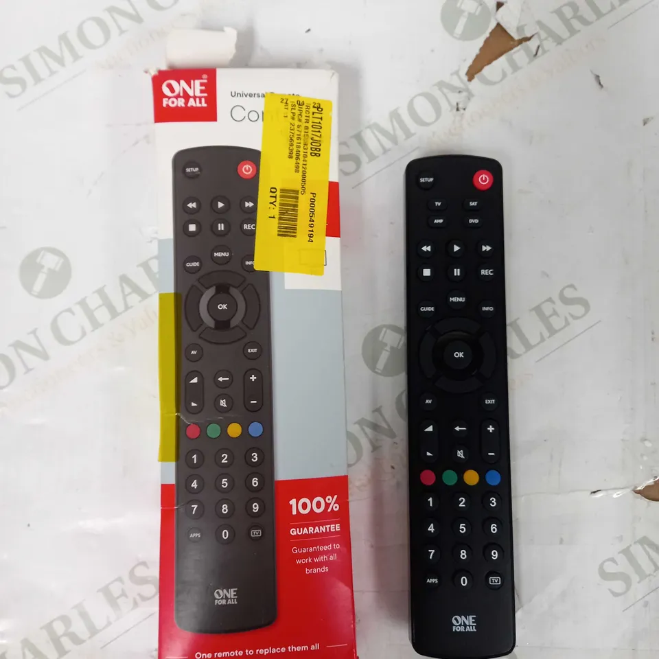 ONE FOR ALL UNIVERSAL REMOTE EVOLVE  