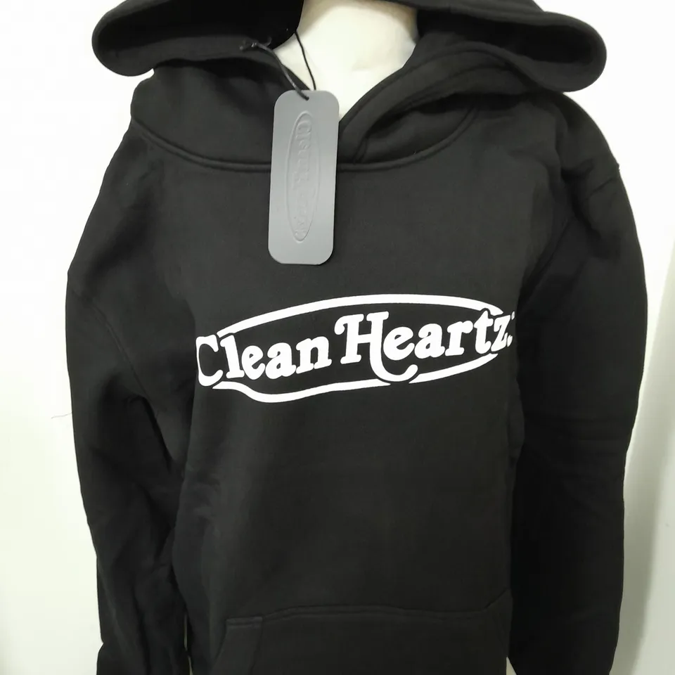 CLEAN HEARTZ LOGO HOODIE SIZE 2XL