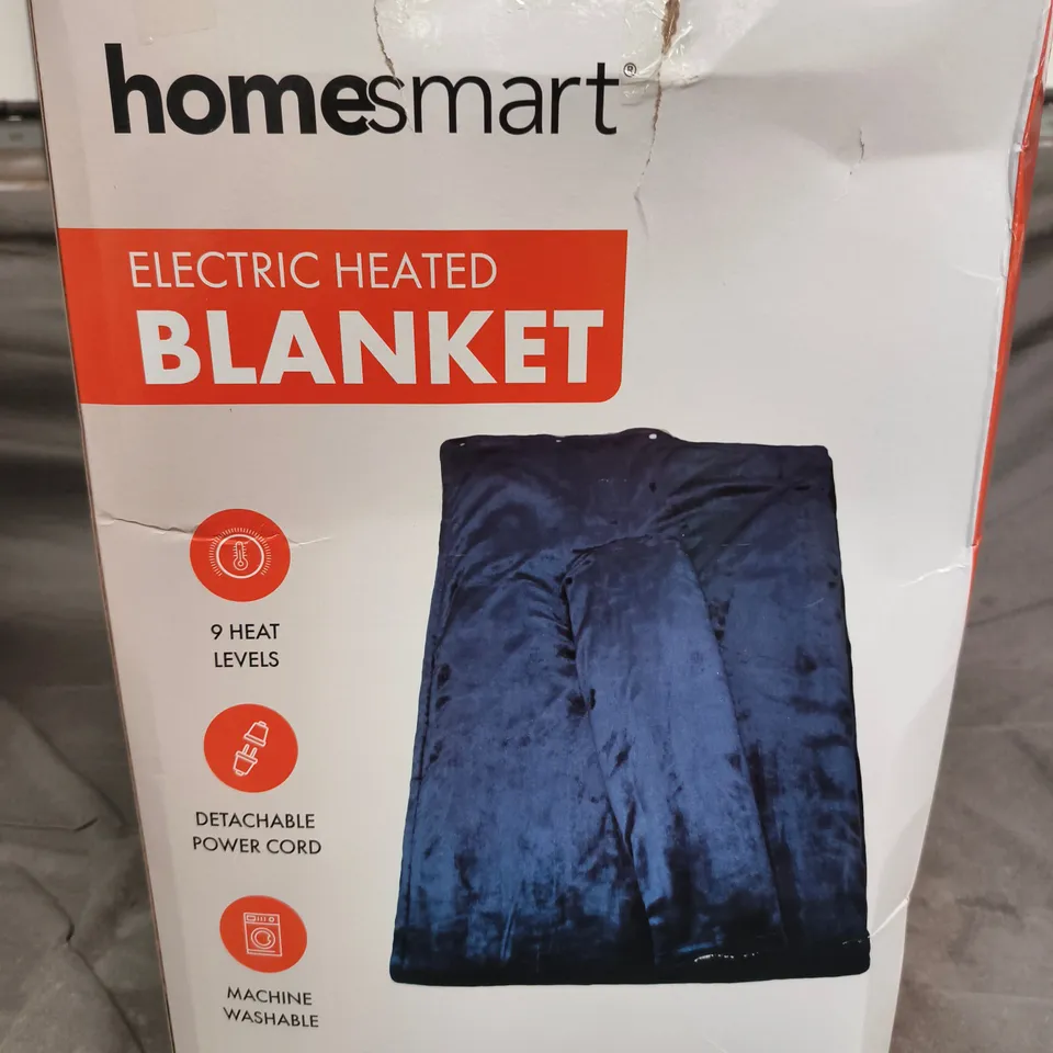 HOMESMART ELECTRIC HEATED BLANKET – BOXED