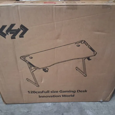 BOXED 120CM FULL SIZE COMPUTER GAMING DESK 