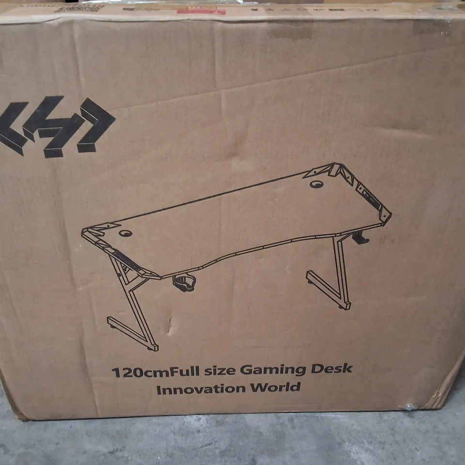 BOXED 120CM FULL SIZE COMPUTER GAMING DESK 