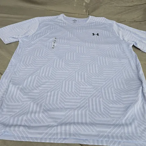 UNDER ARMOUR WAVE T-SHIRT, SKY BLUE - UK SIZE XL
