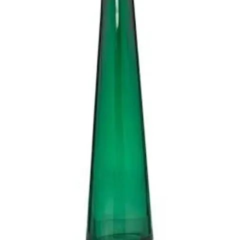 BOXED DAR LIGHTING SAMARA 1 LIGHT TABLE LAMP GREEN GLASS BASE ONLY