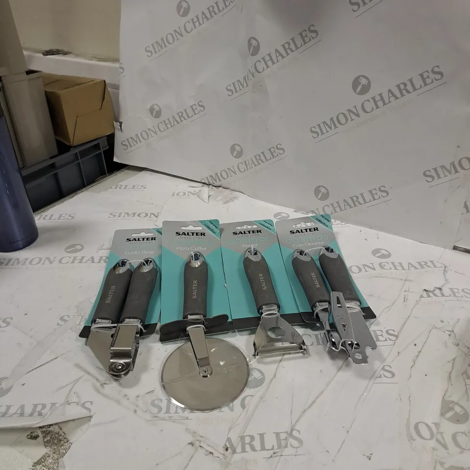 SALTER COSMOS 4 PIECE KITCHEN GADGET SET 