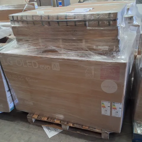 PALLET CONTAINING 11 ASSORTED DAMAGED TVS