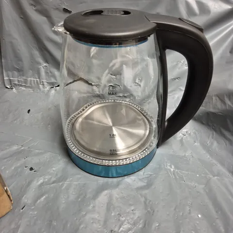 BOXED CLEAR ELECTRIC KETTLE