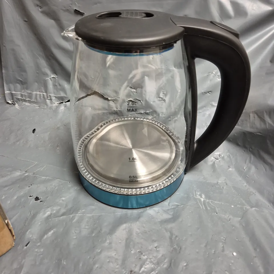 BOXED CLEAR ELECTRIC KETTLE