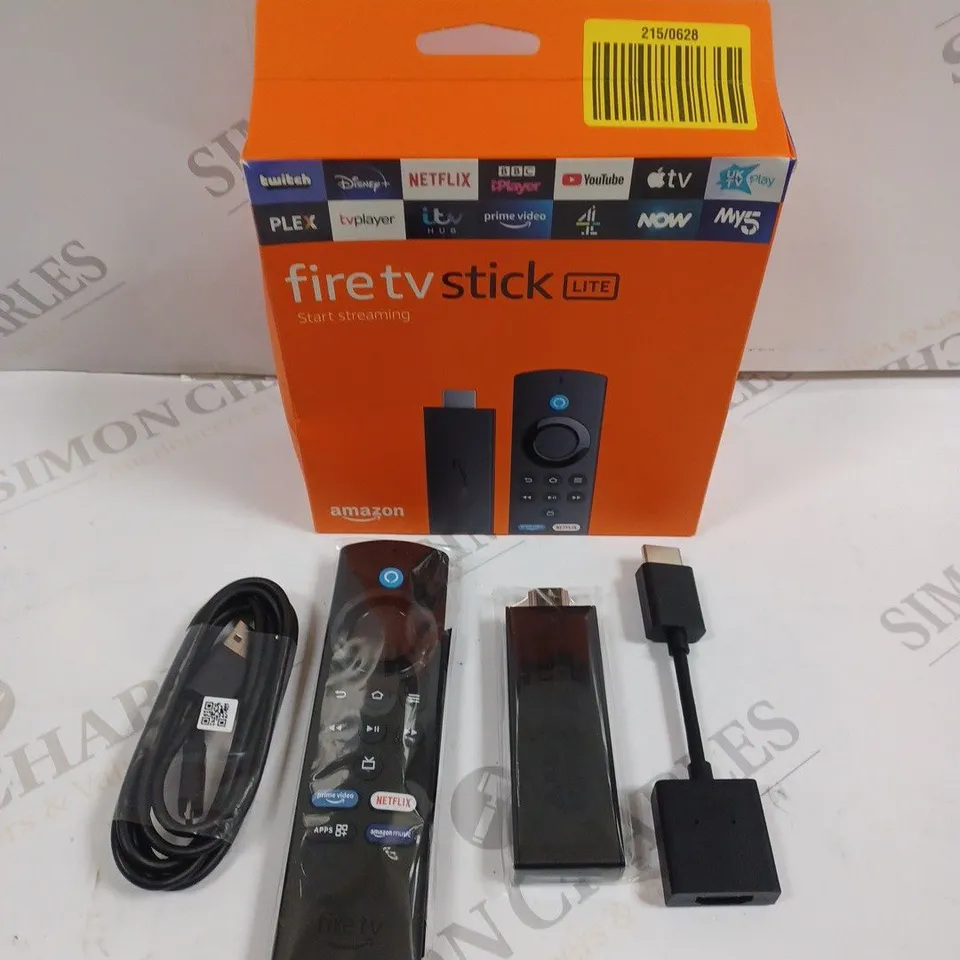 BOXED AMAZON FIRE TV STICK LITE 