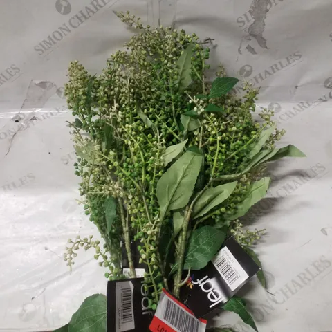 PLASTIC, SILK ARTIFICIAL ARRANGEMENT (SET OF 6)