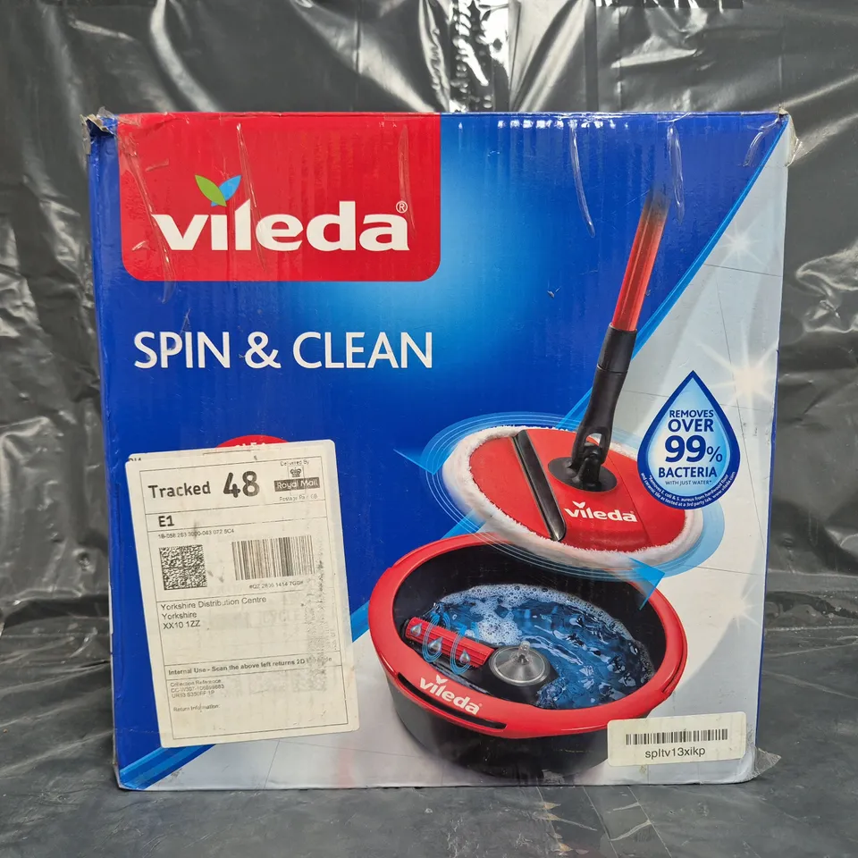 VILEDA SPIN & CLEAN MOP & BUCKET SET