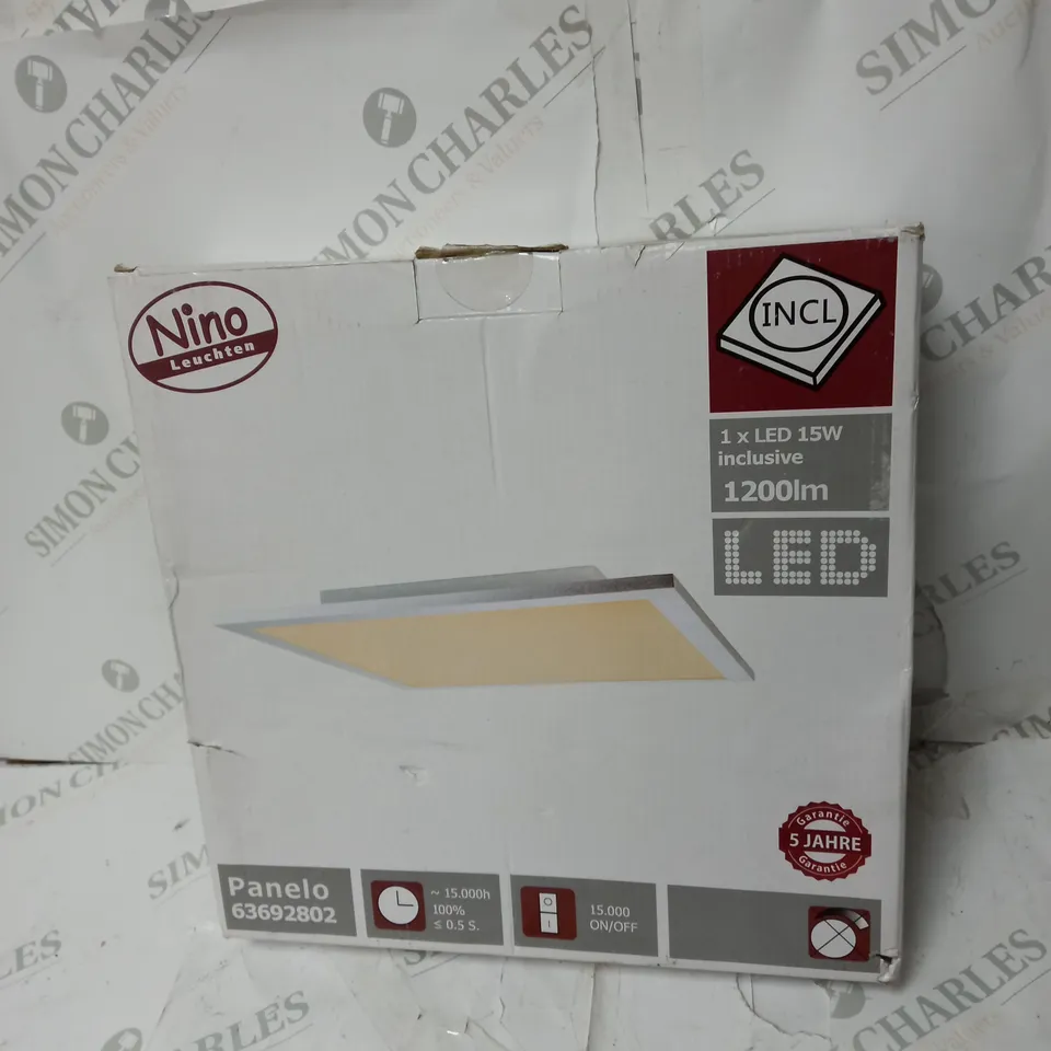 NINO LEUCHTEN PANELO LED CEILING LIGHT 30CM W X 30CM D 