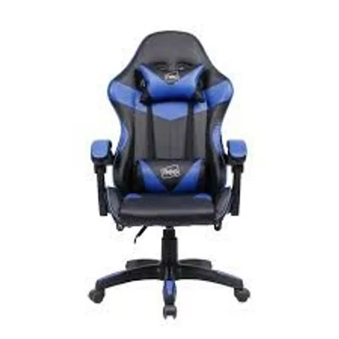 BOXED NEO SIT BETTER WORK HARDER GAMING LOUNGER IN BLUE