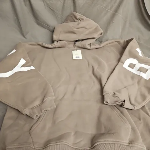 Blakely Women's Hoodie – Taupe/Brown, XXL