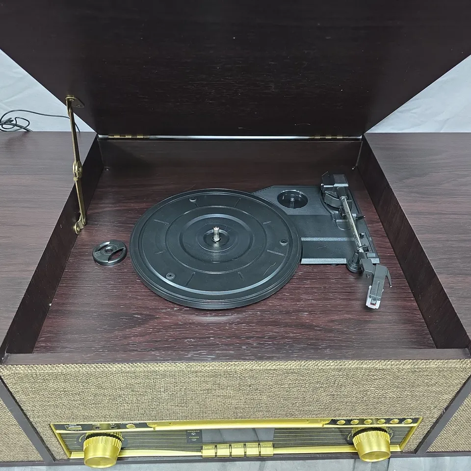 BOXED AUNA RETRO RECORD PLAYER