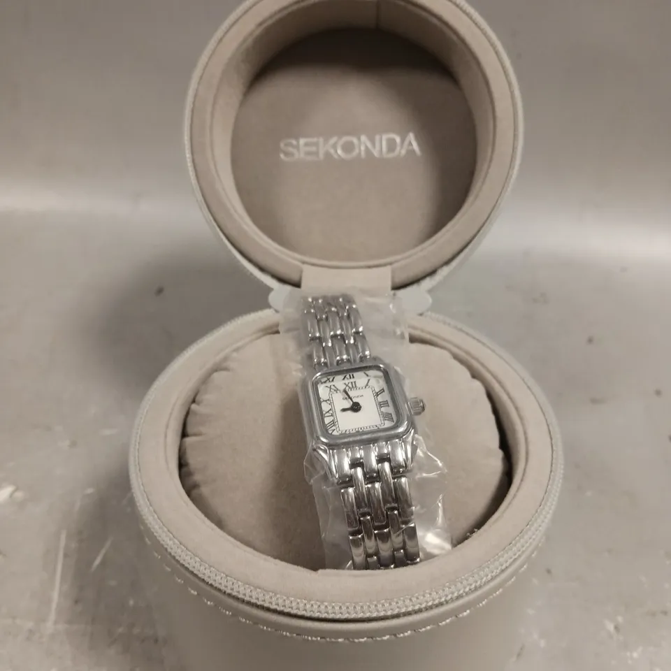 SEKONDA LADIES WHITE DIAL WATCH 