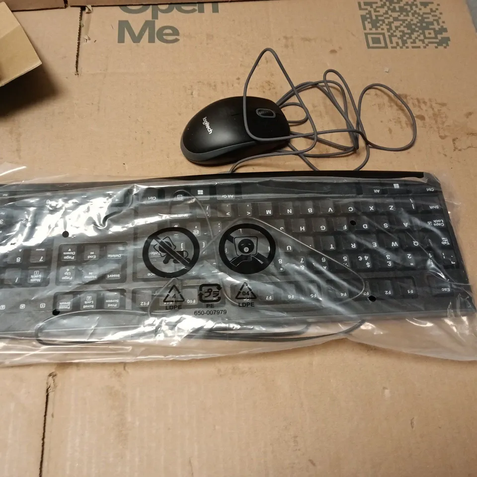 LOGITECH MK120 KEYBOARD & MOUSE USB COMBO