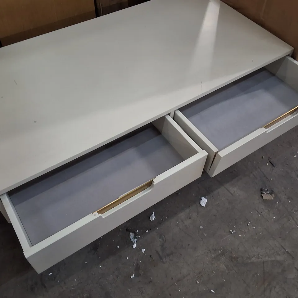 SWYFT 4 DRAWER COFFEE TABLE - GREY