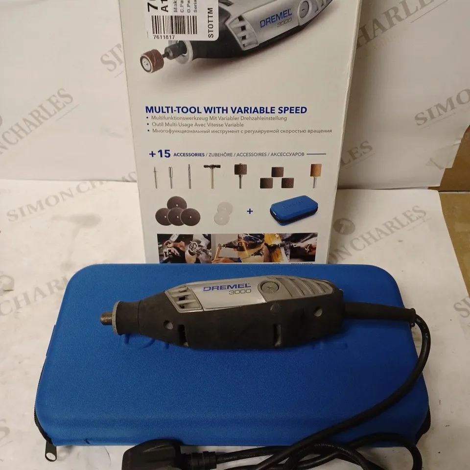 DREMEL 3000-15 CORDED MULTITOOL 